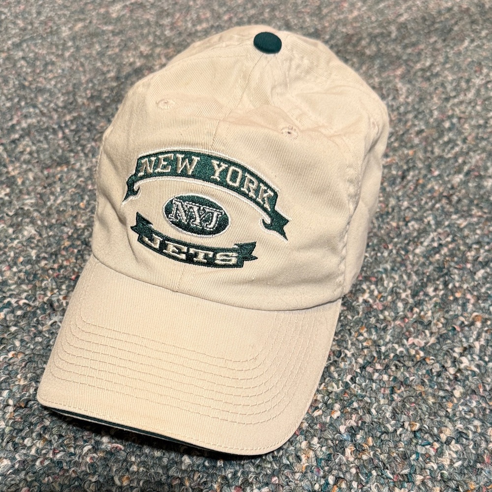 The Game Beige Cap with Embroidered Logo